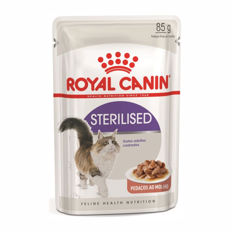 Royal Canin Sachê Sterilised  Gatos Adultos - 85g